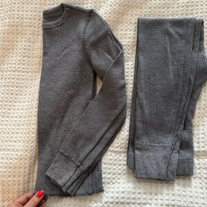 Waffle thermal base layer set